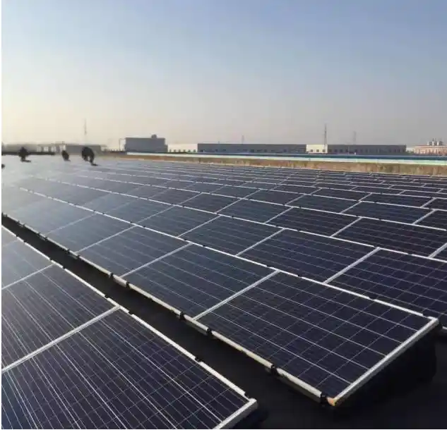 ایچ ڈی پی ای پلاسٹک بالسٹڈ سولر بریکٹ