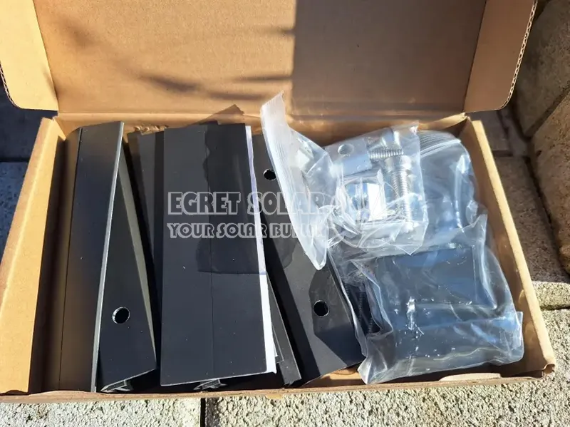 Solar Black U Rail System Kit